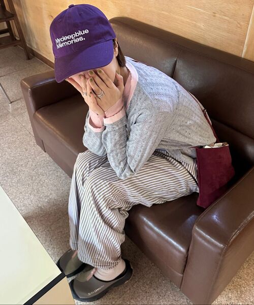 VEY(ヴェイ)の「Suede Pocket Bag (Plum)(メッセンジャーバッグ・レディース・その他・FREE)」の8枚目の写真