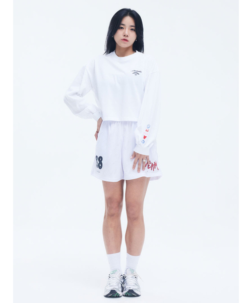 REMOVERSTUDIO（リムーバースタジオ）の「ウーマンスモッグロングTシャツ[ホワイト]（Tシャツ/カットソー・レディース・その他・FREE）」の2枚目の写真