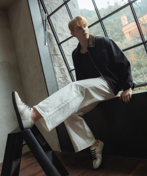 DIFFERSHOE（ディファーシュー）の「クーバスニーカー7CM [クッキー]（スニーカー・レディース・ホワイト×ブラック・22.5cm/23cm/24cm/25cm/26cm/27cm/28cm）」の10枚目の写真
