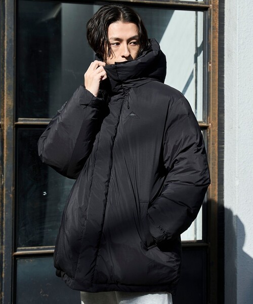 coen（コーエン）の「KELTY（ケルティ）別注パテッドミドルパーカー【撥水】（ダウンジャケット/コート・メンズ・ライトブルー/ブラック/ベージュ・M/L）」の7枚目の写真