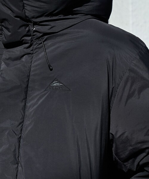coen（コーエン）の「KELTY（ケルティ）別注パテッドミドルパーカー【撥水】（ダウンジャケット/コート・メンズ・ライトブルー/ブラック/ベージュ・M/L）」の9枚目の写真