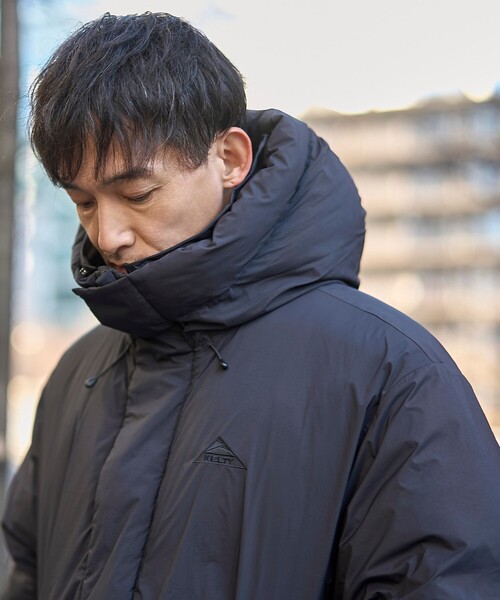 coen（コーエン）の「KELTY（ケルティ）別注パテッドミドルパーカー【撥水】（ダウンジャケット/コート・メンズ・ライトブルー/ブラック/ベージュ・M/L）」の11枚目の写真