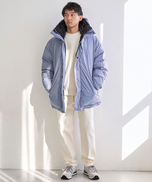 coen（コーエン）の「KELTY（ケルティ）別注パテッドミドルパーカー【撥水】（ダウンジャケット/コート・メンズ・ライトブルー/ブラック/ベージュ・M/L）」の21枚目の写真