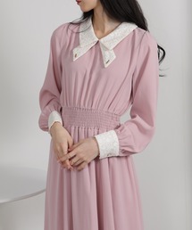 ワンピース（ピンク/桃色系・ロング・マキシ丈）ファッション通販