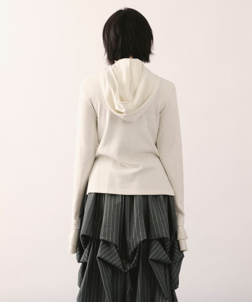 glitter waffle hoodie / グリッターワッフルフーディー（Tシャツ