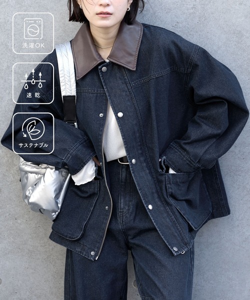 MONOTONE様☆バーバリー　デニムジャケット38美品 102308179b_b_283_500.jpg
