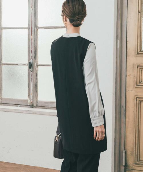 URBAN RESEARCH DOORS(アーバンリサーチドアーズ)の「ロングジレベスト(ベスト・レディース・ブラック・FREE)」の11枚目の写真
