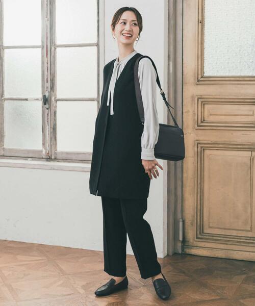 URBAN RESEARCH DOORS(アーバンリサーチドアーズ)の「ロングジレベスト(ベスト・レディース・ブラック・FREE)」の10枚目の写真