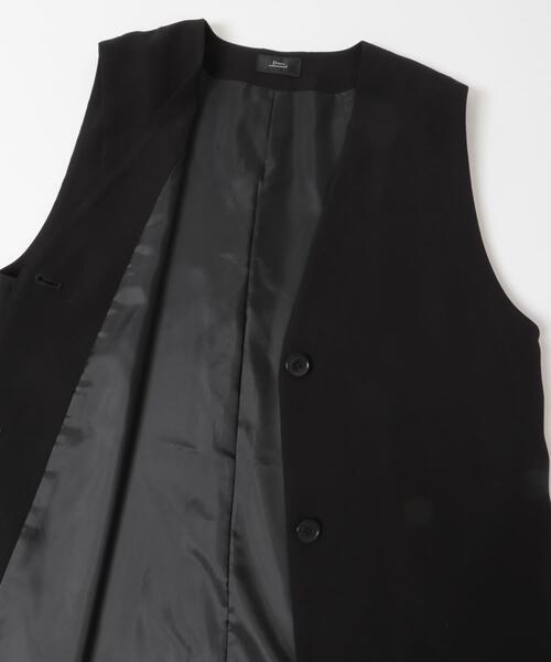URBAN RESEARCH DOORS(アーバンリサーチドアーズ)の「ロングジレベスト(ベスト・レディース・ブラック・FREE)」の7枚目の写真