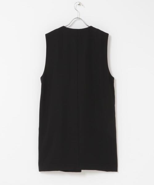 URBAN RESEARCH DOORS(アーバンリサーチドアーズ)の「ロングジレベスト(ベスト・レディース・ブラック・FREE)」の5枚目の写真