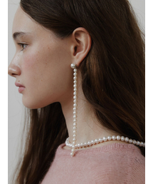 LOVE ME MONSTER（ラブミーモンスター）の「Natural Pearl Unbal Earrings (L243ER010)（ピアス（両耳用））」