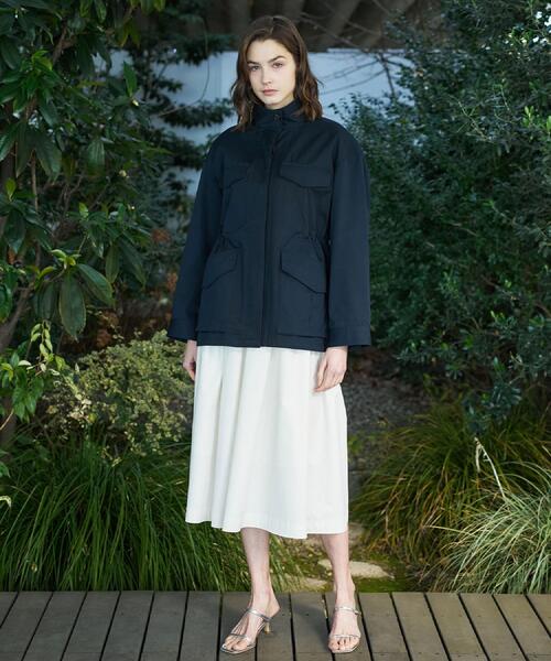 DRESSTERIOR(ドレステリア)の「【ウォッシャブル】コンパクトコットンミリタリーブルゾン(ブルゾン・レディース・ネイビー/オリーブ・34/36/38)」の18枚目の写真