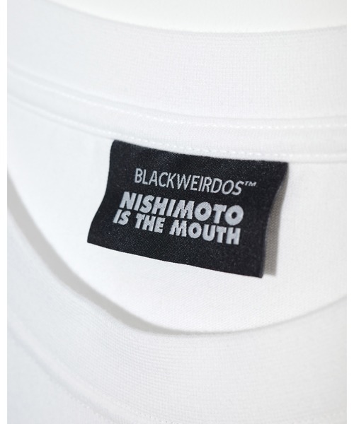 NISHIMOTO IS THE MOUTH(ニシモト イズ ザ マウス)の「S/S TEE | blackweirdos / NISHIMOTO IS THE MOUTH(Tシャツ/カットソー・メンズ・ブラック/ホワイト・LARGE/X-LARGE/MEDIUM)」の4枚目の写真