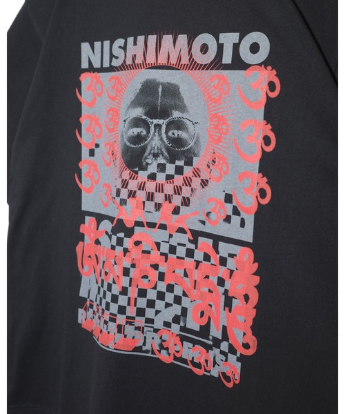 NISHIMOTO IS THE MOUTH(ニシモト イズ ザ マウス)の「S/S TEE | blackweirdos / NISHIMOTO IS THE MOUTH(Tシャツ/カットソー・メンズ・ブラック/ホワイト・LARGE/X-LARGE/MEDIUM)」の5枚目の写真