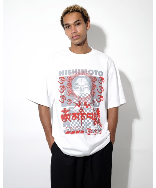 NISHIMOTO IS THE MOUTH(ニシモト イズ ザ マウス)の「S/S TEE | blackweirdos / NISHIMOTO IS THE MOUTH(Tシャツ/カットソー・メンズ・ブラック/ホワイト・LARGE/X-LARGE/MEDIUM)」の8枚目の写真