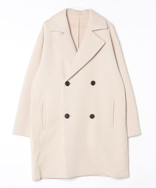 styles（スタイルス）の「Styles DBKNIT P-COAT ST24FW-1800（その他アウター・メンズ・ベージュ/ブラック・L）」の2枚目の写真