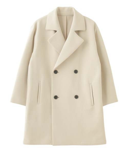 styles(スタイルス)の「Styles DBKNIT P-COAT ST24FW-1800(その他アウター・メンズ・ベージュ/ブラック・L)」の2枚目の写真
