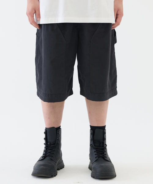 eastserviceshop(イーストサービスショップ)の「ESS Bermuda Short Pants - Black(その他パンツ・レディース・ブラック・FREE)」の3枚目の写真