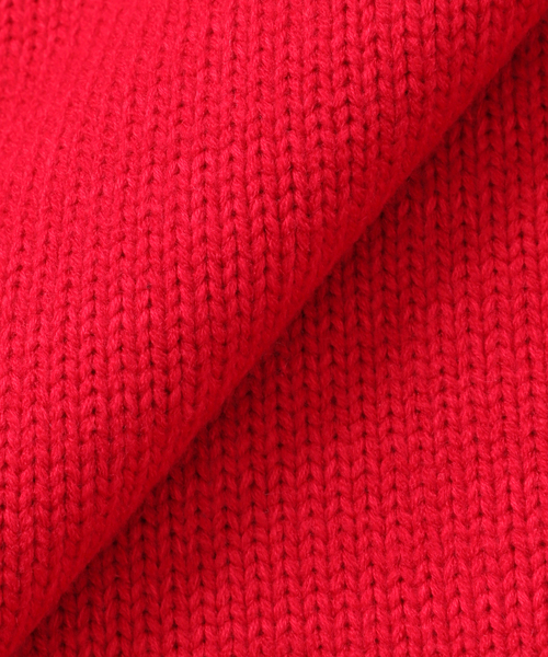 B.C STOCK（ベーセーストック）の「クラフトステッチニット（ニット/セーター・メンズ・アイボリー/チャコールグレー/レッド・MEDIUM/LARGE）」の12枚目の写真