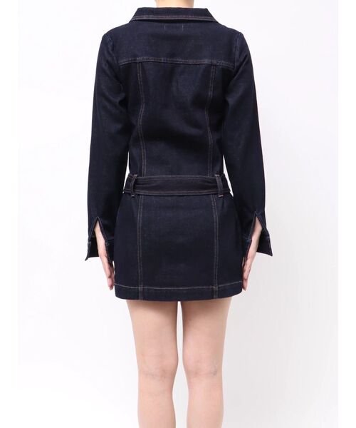 EVRIS(エヴリス)の「ストレッチデニムシャツミニワンピース(ワンピース・レディース・ブルー/インディゴブルー・SMALL/MEDIUM)」の13枚目の写真