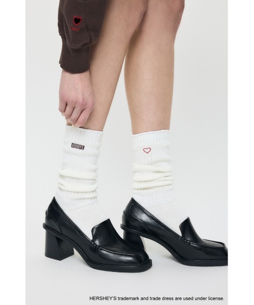 MOUSSY(マウジー)の「HERSHEY'S SLOUCH ソックス(ソックス/靴下・レディース・オフホワイト・FREE)」の1枚目の写真