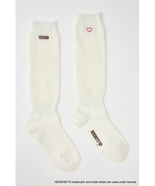 MOUSSY(マウジー)の「HERSHEY'S SLOUCH ソックス(ソックス/靴下・レディース・オフホワイト・FREE)」の3枚目の写真