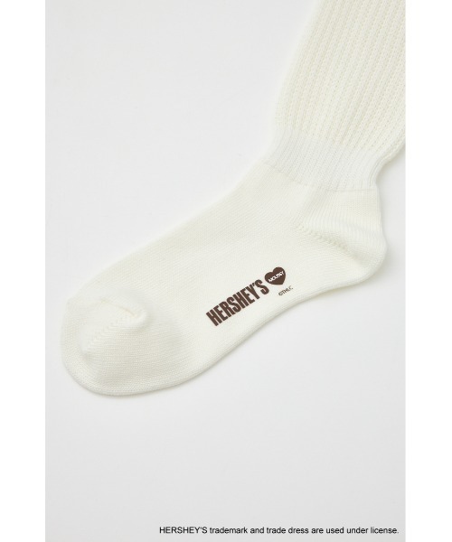 MOUSSY(マウジー)の「HERSHEY'S SLOUCH ソックス(ソックス/靴下・レディース・オフホワイト・FREE)」の4枚目の写真