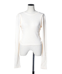 And A（アンドエー）の「muller of yoshiokubo ミュラーオブヨシオクボ / BACK TWIST RIB LONG SLEEVE バックツイストリブロングスリーブトップス / MLS26102A（Tシャツ/カットソー）」