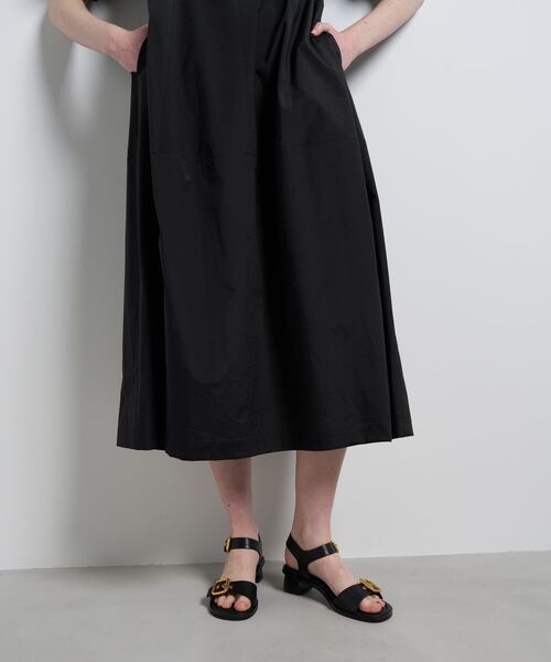 LANVIN en Bleu(ランバンオンブルー)の「タイプライターパフスリーブワンピース(ワンピース・レディース・ブラック/カーキ・36/38)」の18枚目の写真