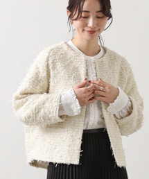 Gready Brilliant（グレディブリリアン）の「ＬＵリボンツイードジャケット（その他アウター）」