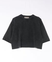 HELIOPOLE | FADE RIB KNIT PULLOVER(ニット/セーター)