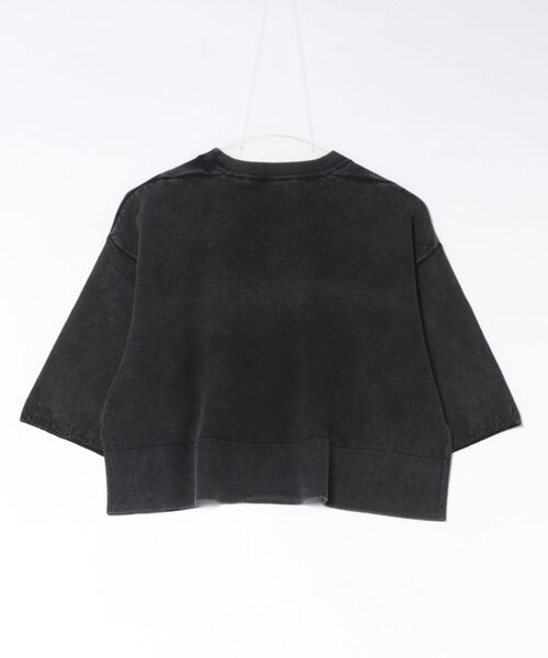 HELIOPOLE（エリオポール）の「FADE RIB KNIT PULLOVER（ニット/セーター・レディース・チャコールグレー/ベージュ・38）」の3枚目の写真