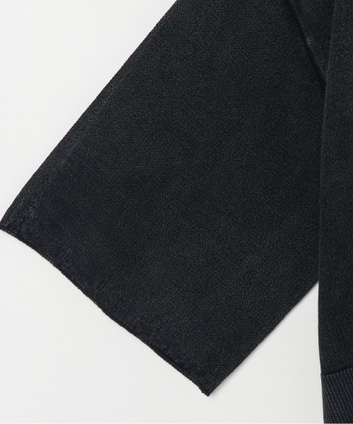 HELIOPOLE(エリオポール)の「FADE RIB KNIT PULLOVER(Tシャツ/カットソー・レディース・チャコールグレー/ベージュ・38)」の7枚目の写真