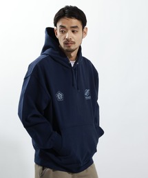 BAYFLOW（ベイフロー）の「刺繍プリントフーディー（スウェット）」