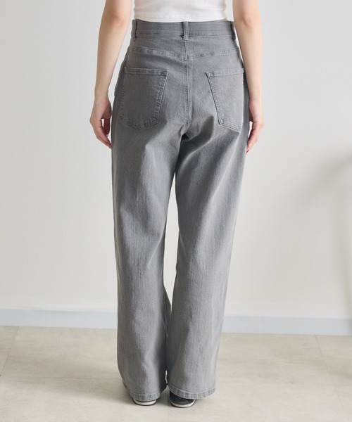 RU.TI.LE(ルチル)の「【RU.TI.LE】ウエストゴムストレッチ付きストレートデニム(デニムパンツ・レディース・グレー/ネイビー/ブラック・LARGE/MEDIUM)」の20枚目の写真