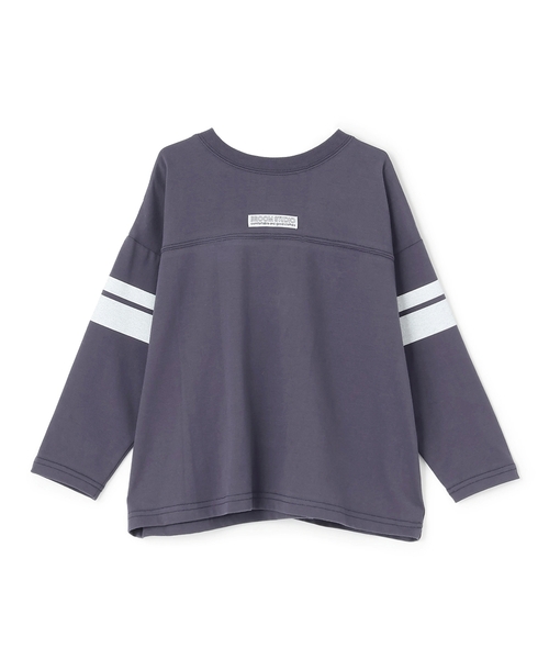 b・ROOM(ビールーム)の「【防汚・速乾・型崩れしない】【どちらが前でもOK】【ムテキT】ナンバリングTシャツ(Tシャツ/カットソー・キッズ・アイボリー/グリーン系その他/レッド系その他/レンガ/ネイビー・110cm/130cm/100cm/150cm/120cm/140cm)」の10枚目の写真