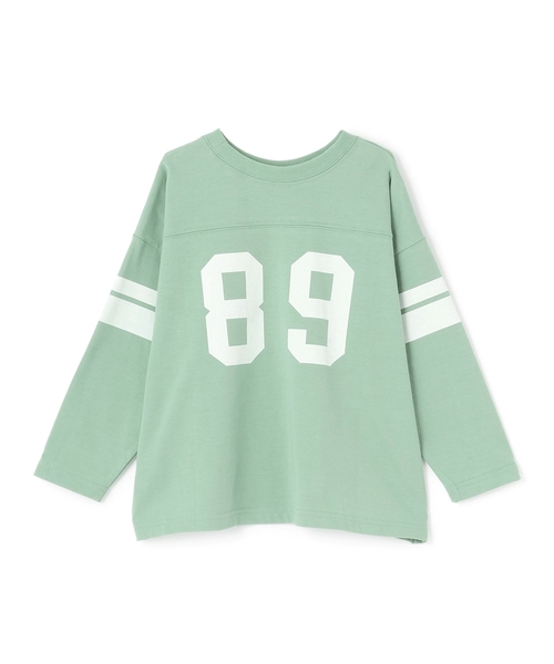 b・ROOM(ビールーム)の「【防汚・速乾・型崩れしない】【どちらが前でもOK】【ムテキT】ナンバリングTシャツ(Tシャツ/カットソー・キッズ・アイボリー/グリーン系その他/レッド系その他/レンガ/ネイビー・110cm/130cm/100cm/150cm/120cm/140cm)」の20枚目の写真