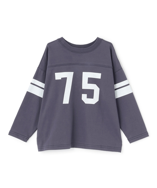 b・ROOM(ビールーム)の「【防汚・速乾・型崩れしない】【どちらが前でもOK】【ムテキT】ナンバリングTシャツ(Tシャツ/カットソー・キッズ・アイボリー/グリーン系その他/レッド系その他/レンガ/ネイビー・110cm/130cm/100cm/150cm/120cm/140cm)」の19枚目の写真