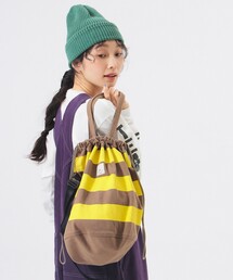 BEAMS BOY | 【別注】N,P,E / ボーダー カットソー ペイシェントバッグ L(ショルダーバッグ)