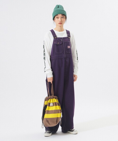 BEAMS BOY（ビームスボーイ）の「【別注】N,P,E / ボーダー カットソー ペイシェントバッグ L（ショルダーバッグ・レディース・ブラウン系その他/ブルー系その他/ベージュ系その他/ネイビー系・ONE SIZE）」の5枚目の写真