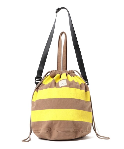 BEAMS BOY（ビームスボーイ）の「【別注】N,P,E / ボーダー カットソー ペイシェントバッグ L（ショルダーバッグ・レディース・ブラウン系その他/ブルー系その他/ベージュ系その他/ネイビー系・ONE SIZE）」の8枚目の写真