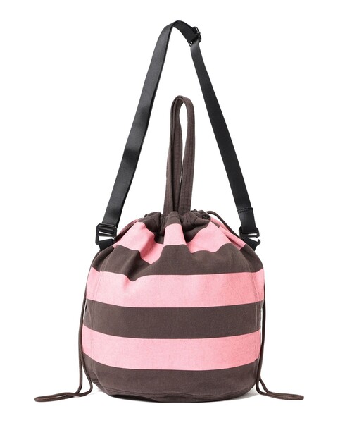 BEAMS BOY（ビームスボーイ）の「【別注】N,P,E / ボーダー カットソー ペイシェントバッグ L（ショルダーバッグ・レディース・ブラウン系その他/ブルー系その他/ベージュ系その他/ネイビー系・ONE SIZE）」の8枚目の写真