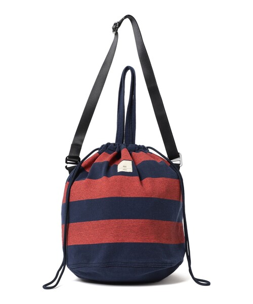 BEAMS BOY（ビームスボーイ）の「【別注】N,P,E / ボーダー カットソー ペイシェントバッグ L（ショルダーバッグ・レディース・ブラウン系その他/ブルー系その他/ベージュ系その他/ネイビー系・ONE SIZE）」の10枚目の写真