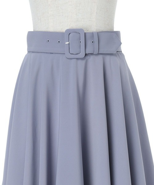 an another angelus（アンアナザーアンジェラス）の「【2サイズ展開】パニエサーキュラースカート/fint フィント（スカート・レディース・ネイビー/ブルーグレー・1/2）」の22枚目の写真
