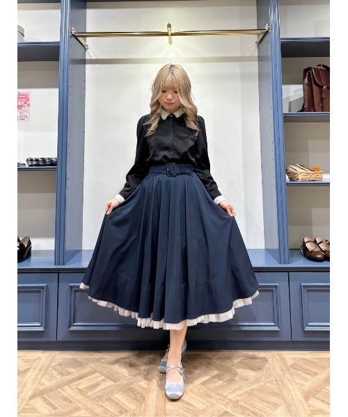 2サイズ展開】パニエサーキュラースカート/fint フィント（スカート
