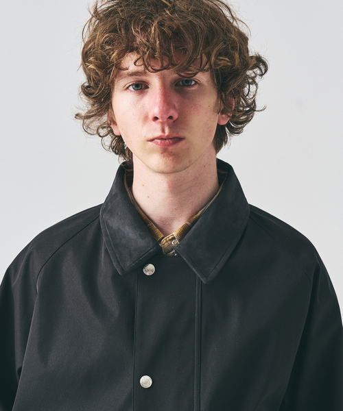 417 EDIFICE(フォーワンセブンエディフィス)の「【Windrisp】ショートブルゾン(ナイロンジャケット・メンズ・ベージュ/ネイビー/ブラック・SMALL/MEDIUM/LARGE)」の16枚目の写真