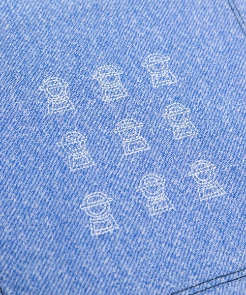 STUDIO PICONE(スタジオピッコーネ)の「コットン100%刺繍ステッチワンピース(ワンピース・レディース・グレイッシュブルー/ライトブルー/ネイビー・M/L/LL)」の19枚目の写真