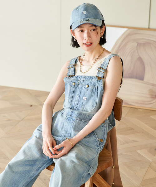 FREAK'S STORE(フリークスストア)の「Lee × FREAK'S STORE/リー 別注 OVERALL/別注 オーバーオール(サロペット/オーバーオール・レディース・オフホワイト/ブルー/ネイビー・フリ-)」の8枚目の写真