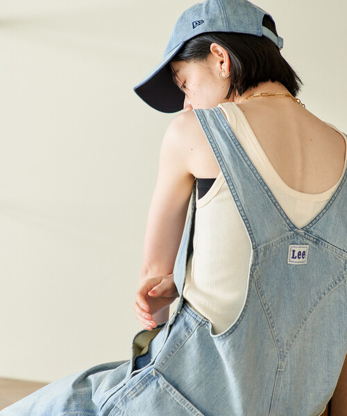 FREAK'S STORE(フリークスストア)の「Lee × FREAK'S STORE/リー 別注 OVERALL/別注 オーバーオール(サロペット/オーバーオール・レディース・オフホワイト/ブルー/ネイビー・フリ-)」の16枚目の写真