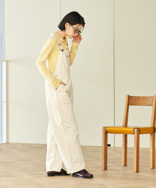 FREAK'S STORE(フリークスストア)の「Lee × FREAK'S STORE/リー 別注 OVERALL/別注 オーバーオール(サロペット/オーバーオール・レディース・オフホワイト/ブルー/ネイビー・フリ-)」の15枚目の写真